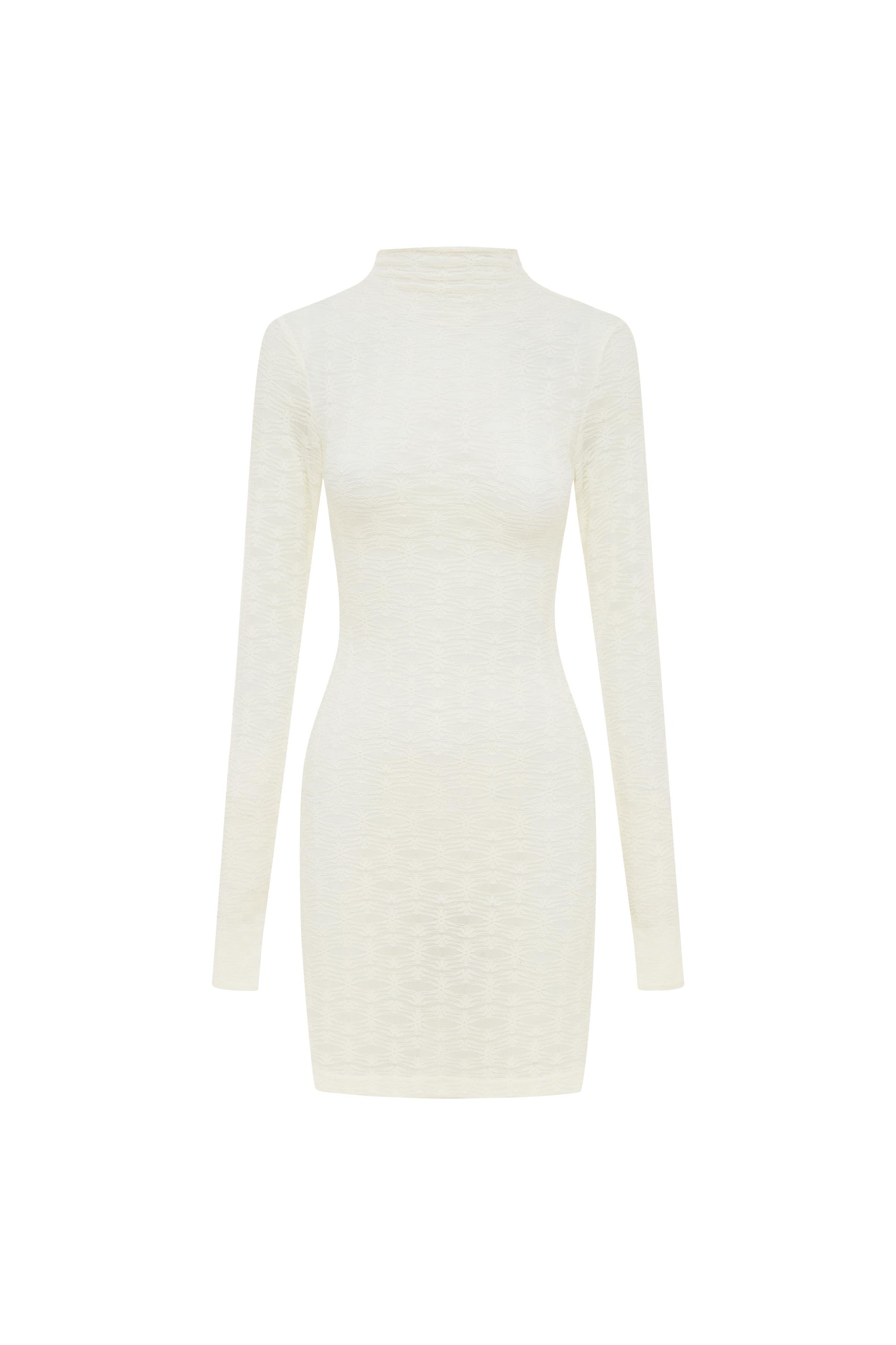 Galo Flower Lace Mini Dress