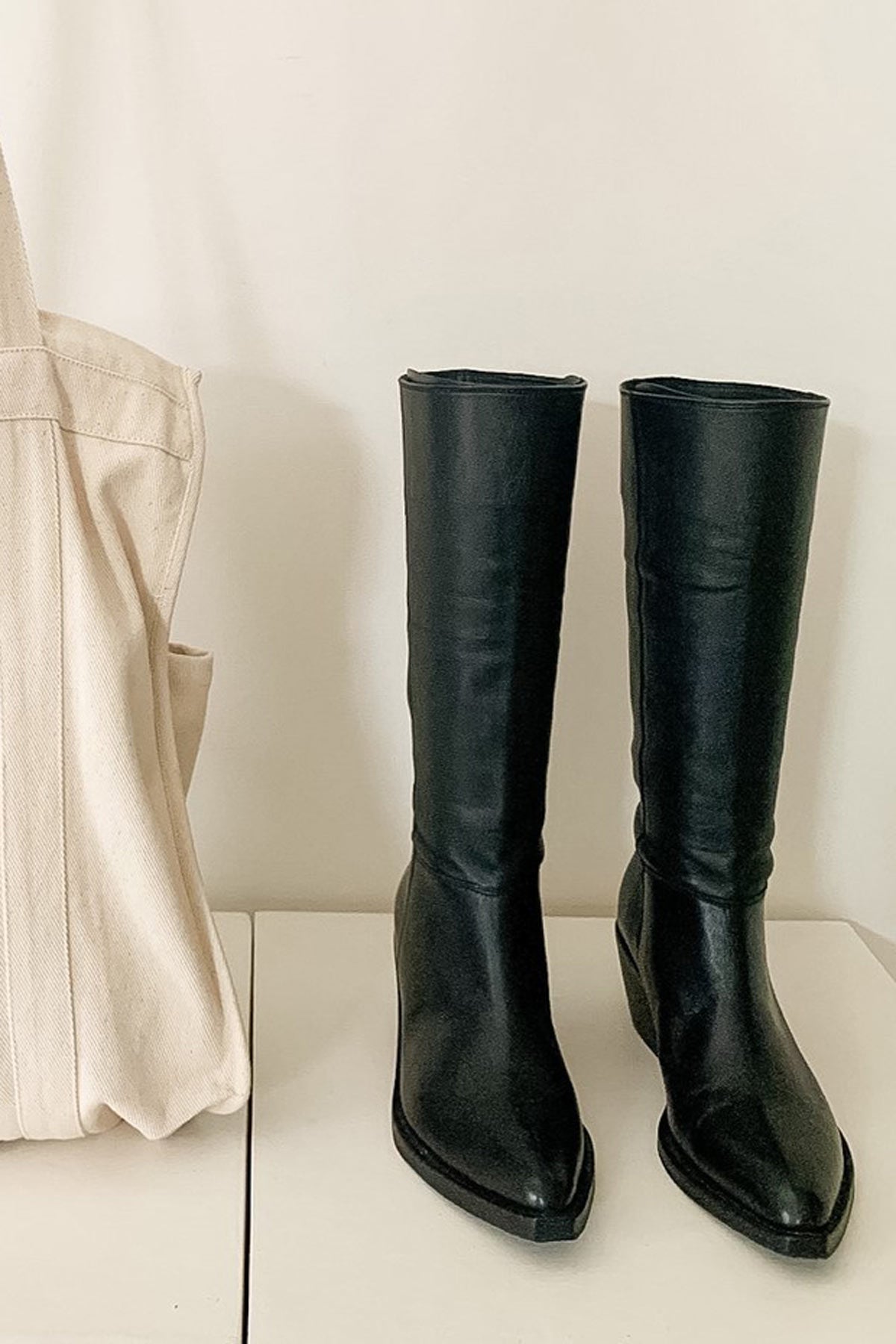 Mahlo Leather Boot Noir