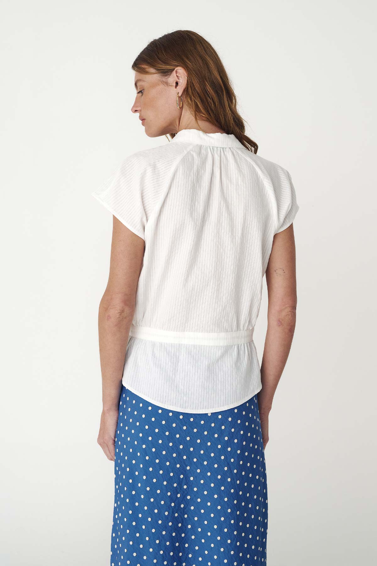 Allie Peplum Blouse