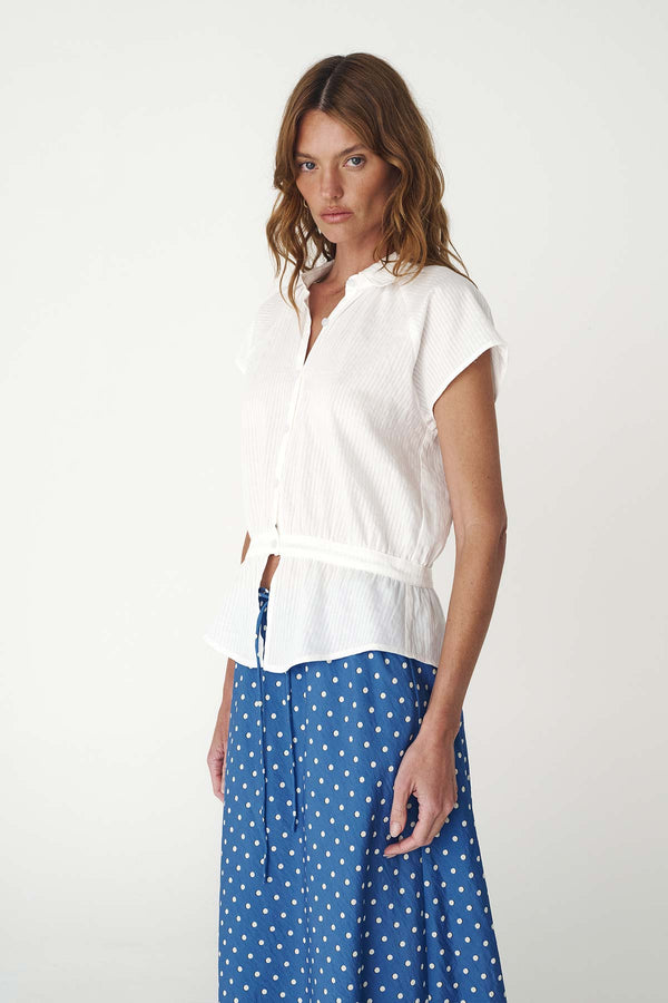 Allie Peplum Blouse