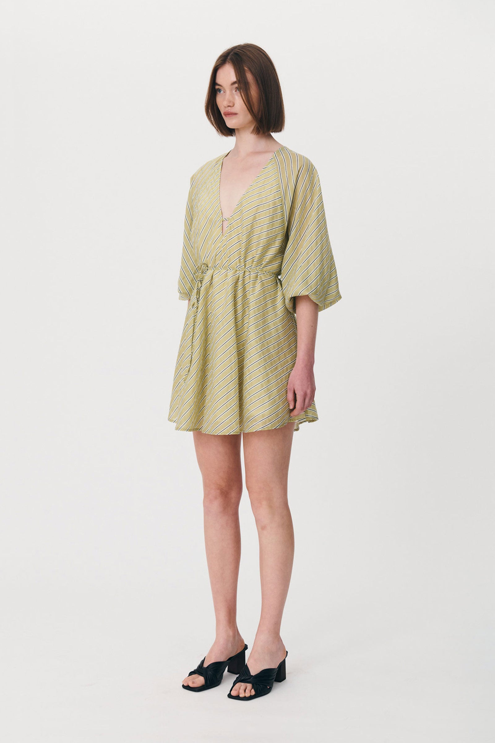 Amelia Stripe Mini Dress