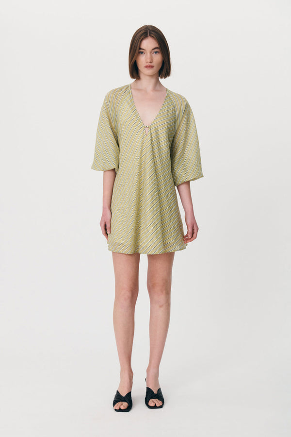Amelia Stripe Mini Dress