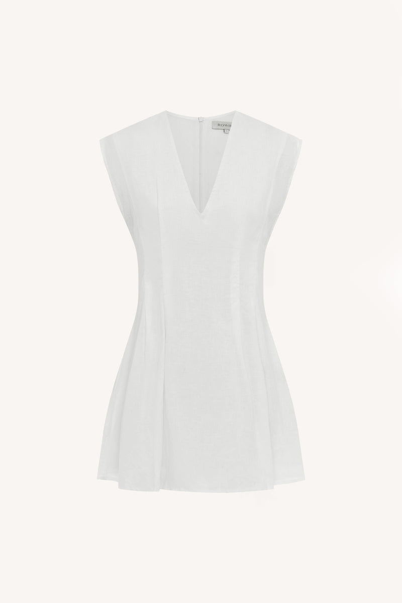 Anica Linen Mini Dress