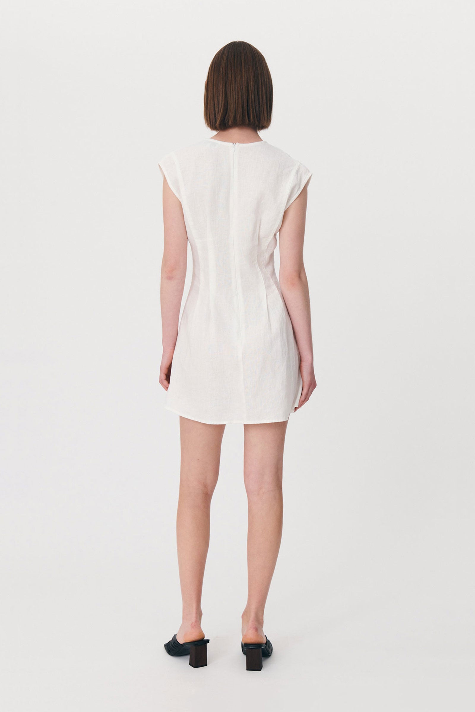 Anica Linen Mini Dress