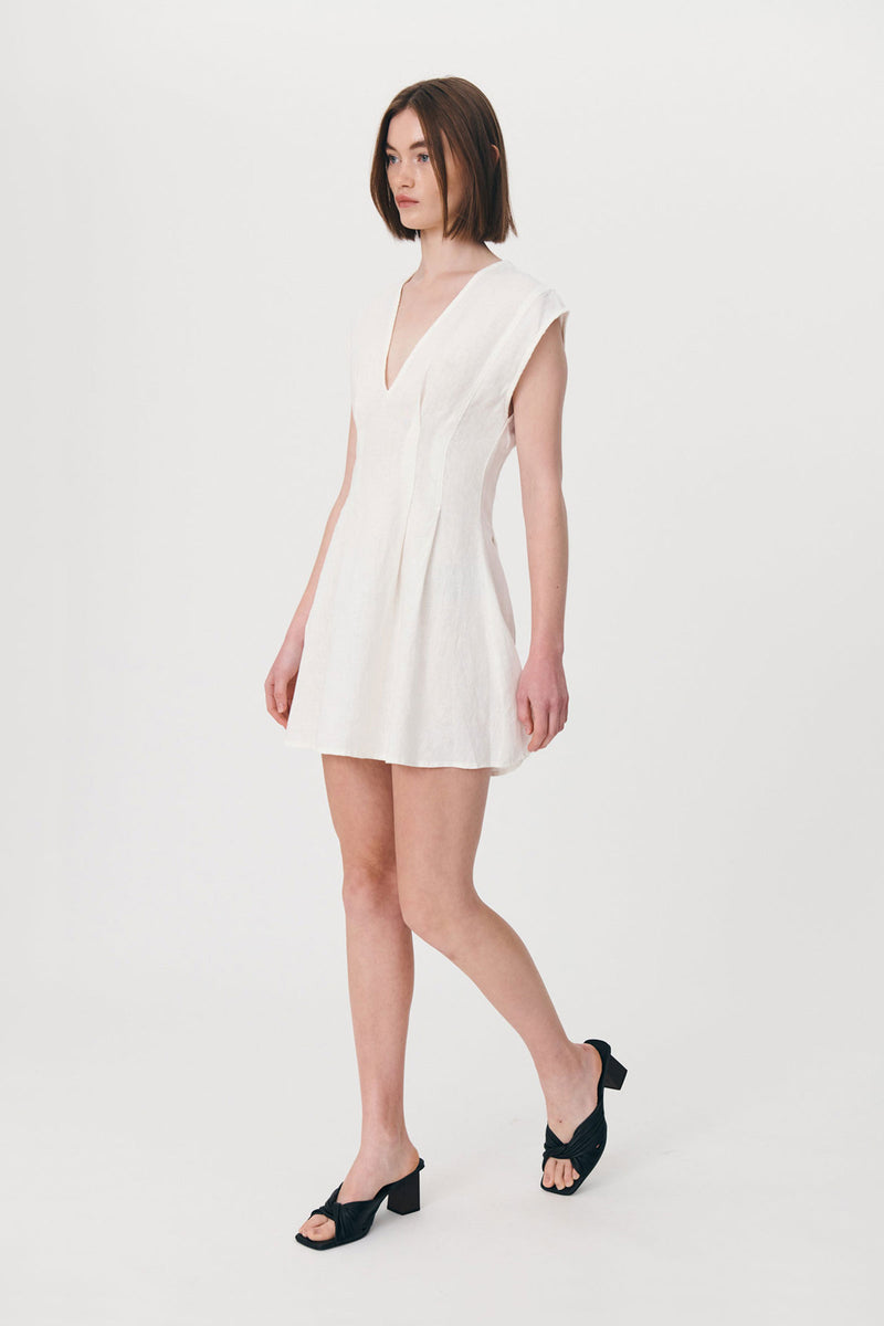 Anica Linen Mini Dress