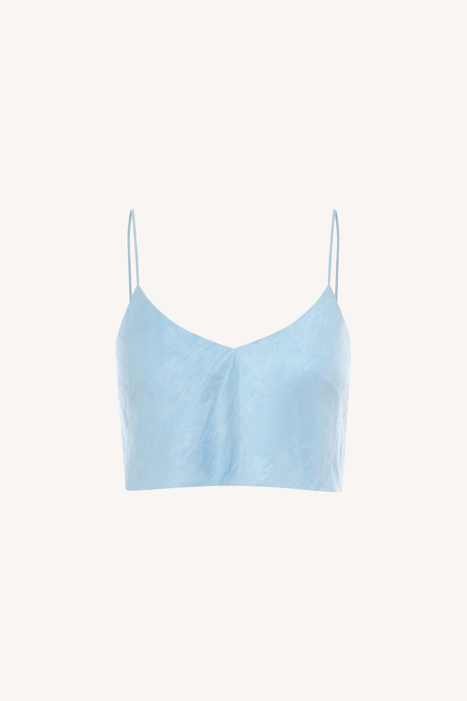 Norma Baby Blue Chiffon Cami Top