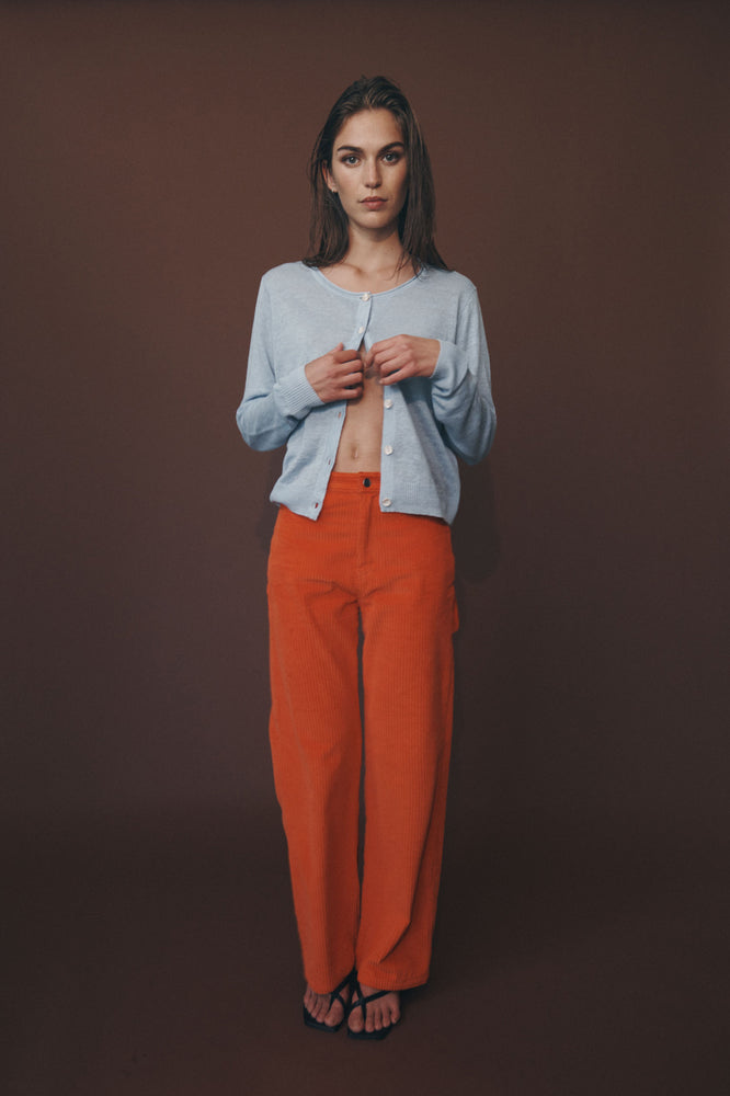 Mario Cord Jeans Spicy Orange