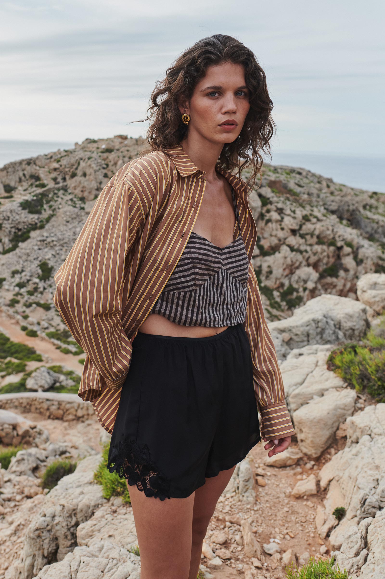 Bette Silk Shorts