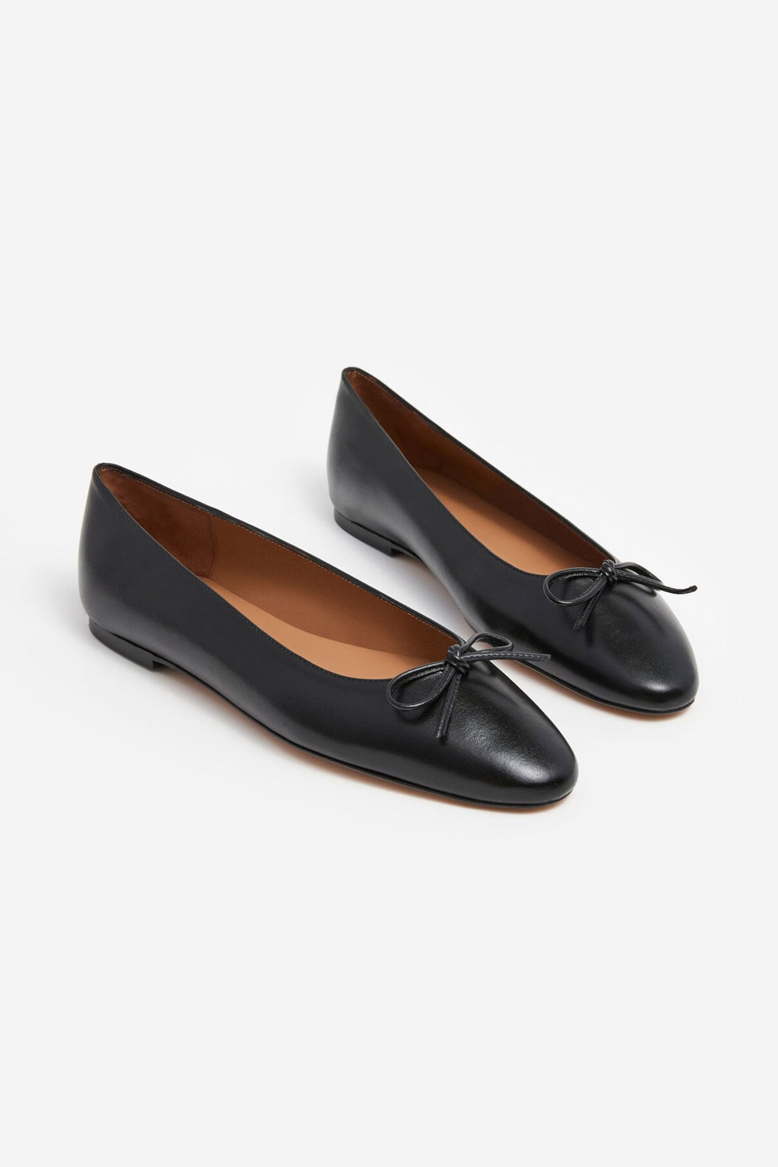 Bodil Leather Ballet Flat