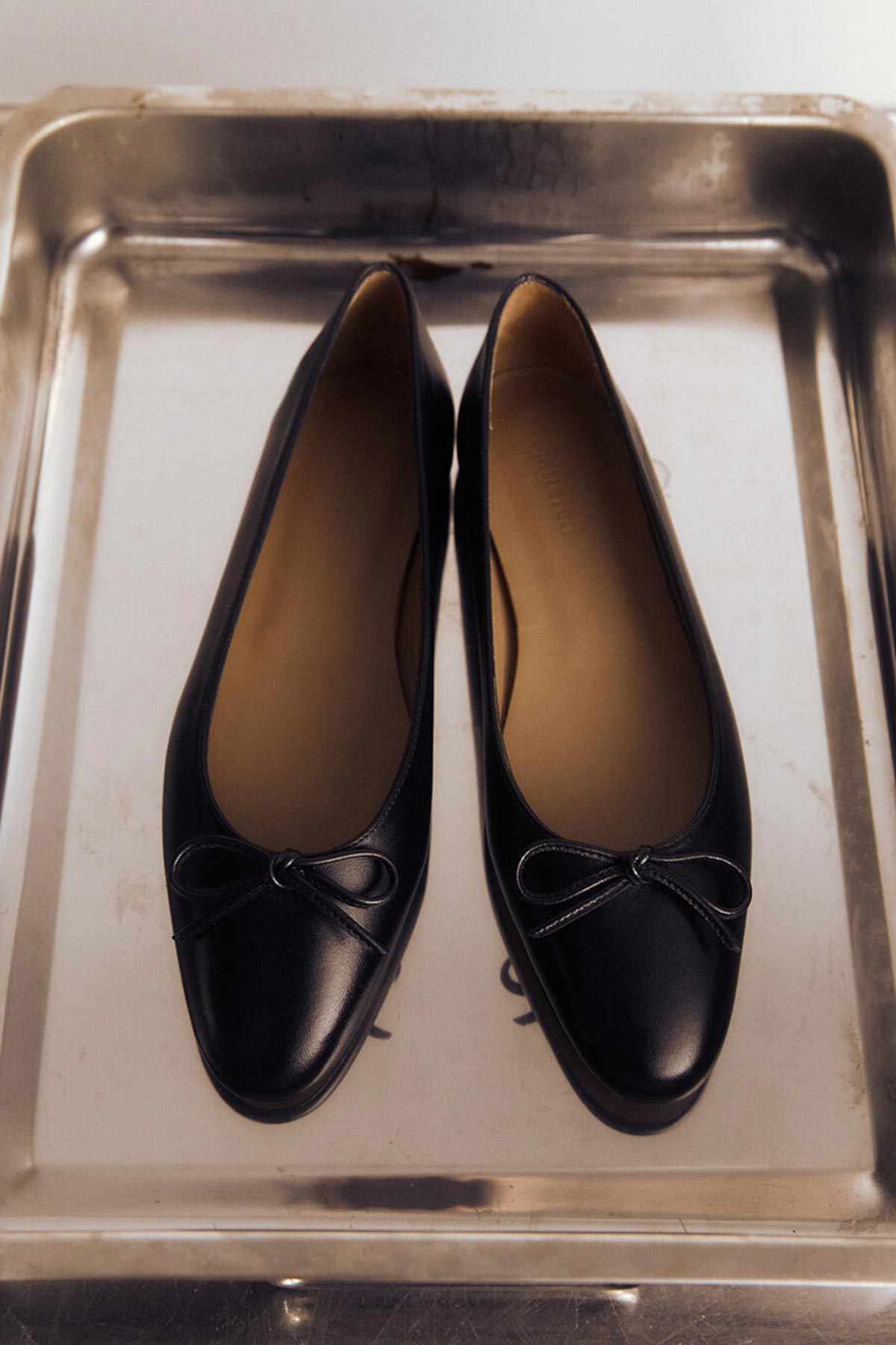 Bodil Leather Ballet Flat