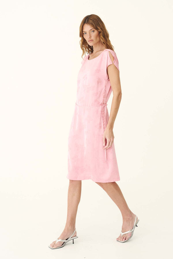 Carla Jacquard Midi Dress