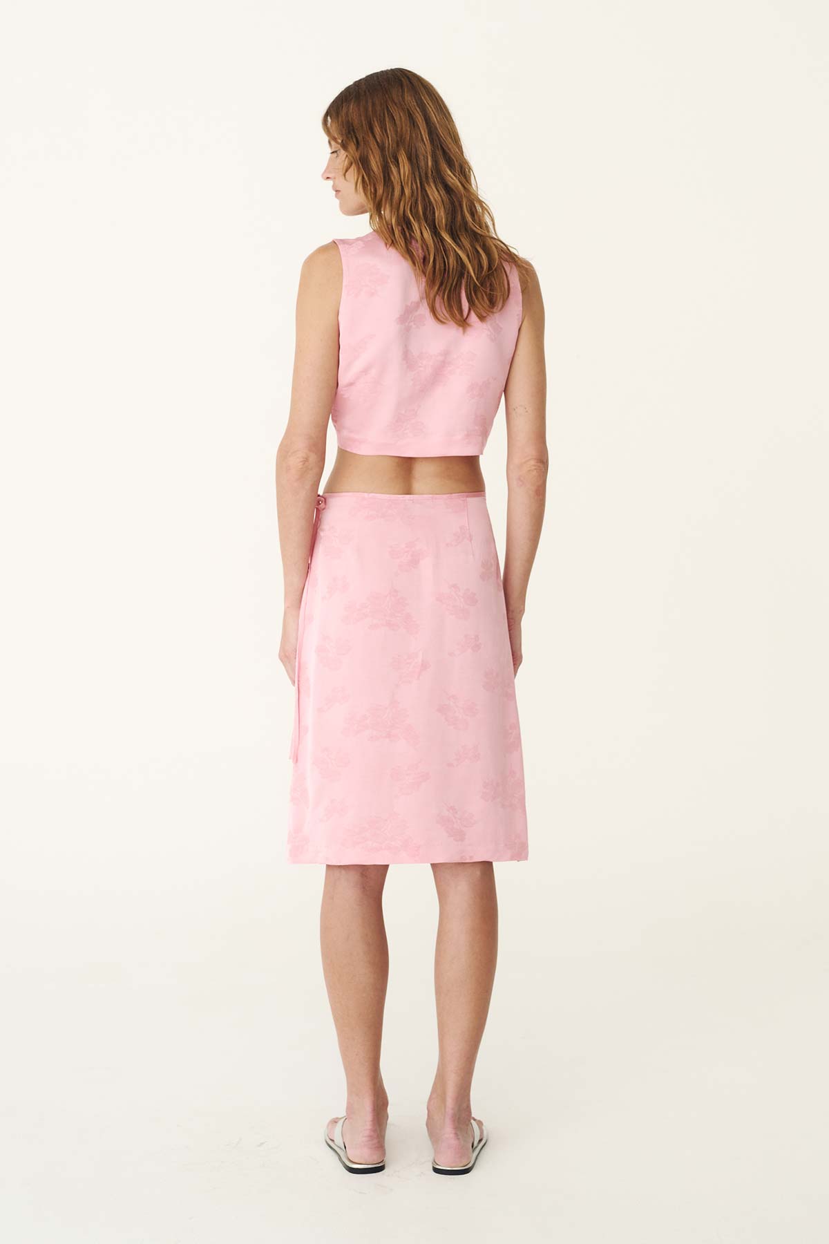 Carla Jacquard Midi Skirt