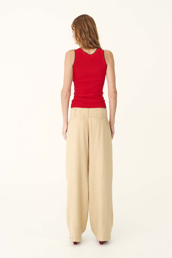 Carlotta Linen Curve Pants