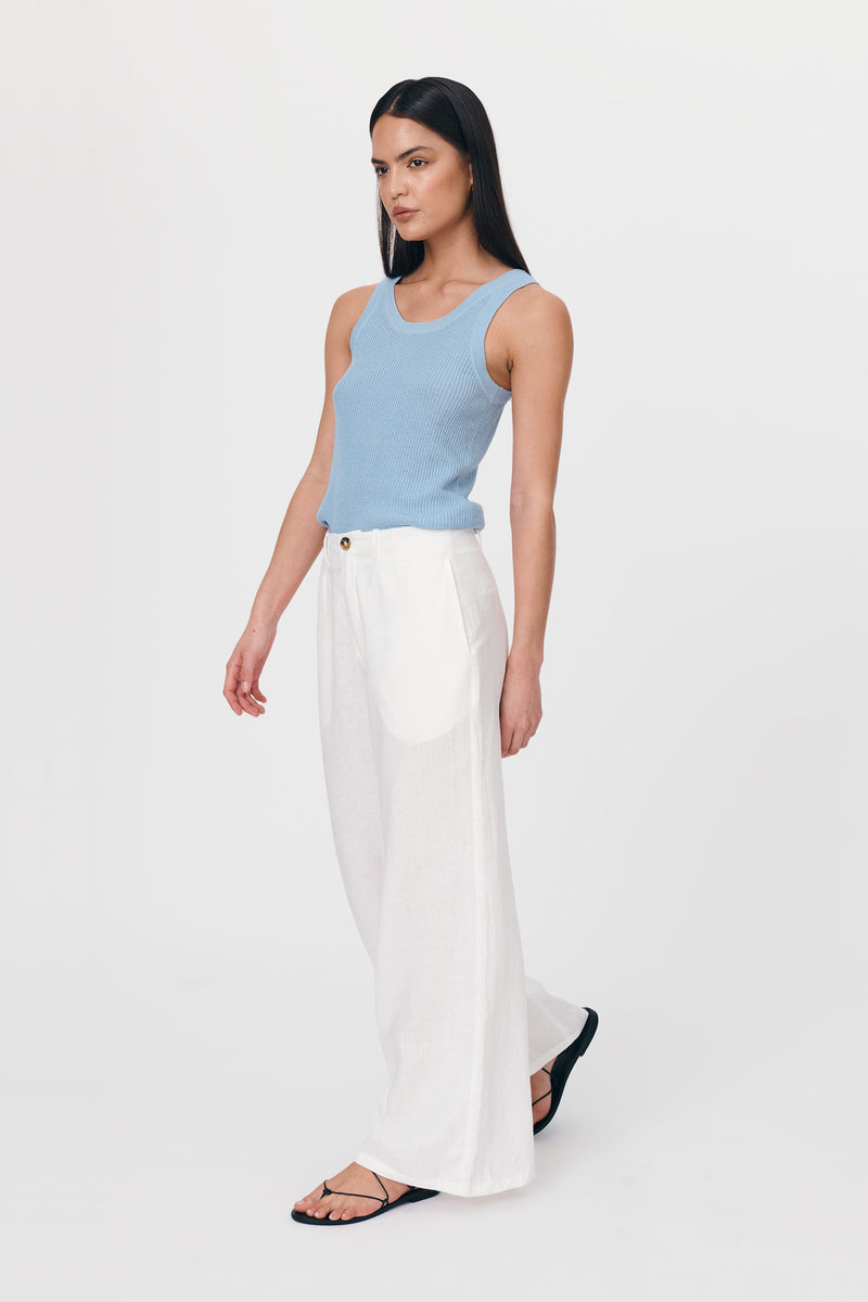 Carlotta Linen Wide Pants