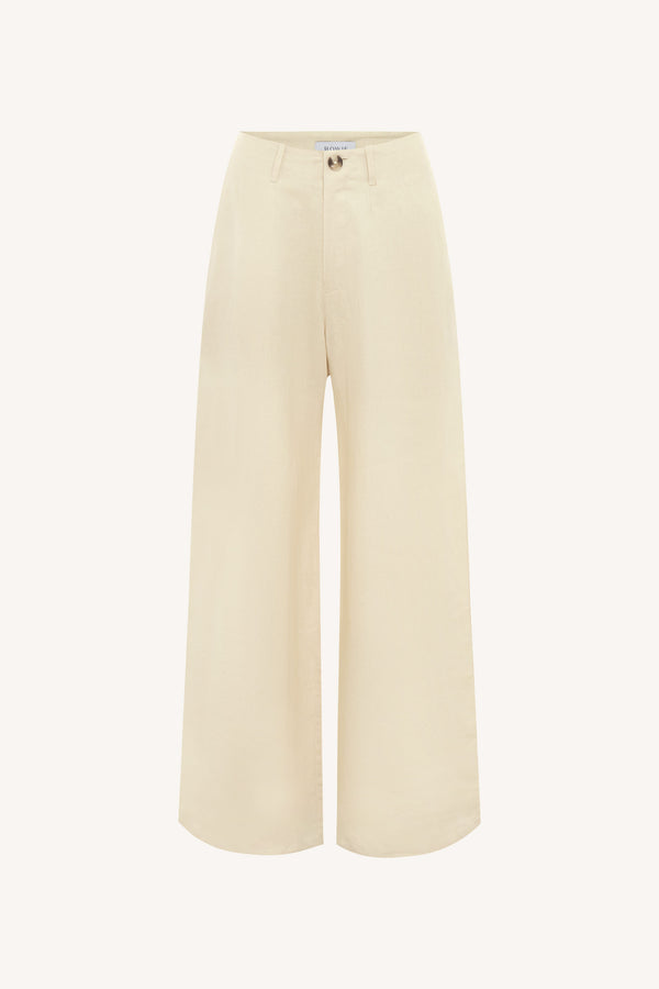 Carlotta Linen Wide Pants