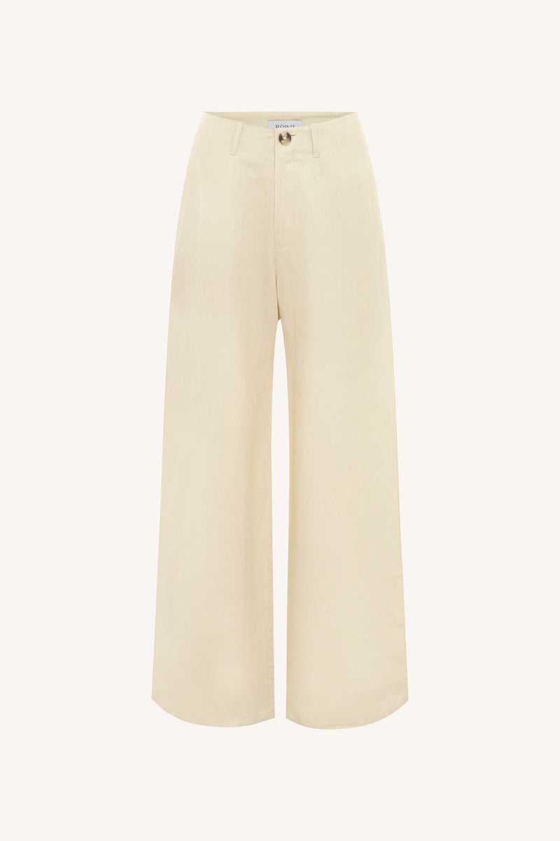 Carlotta Linen Wide Pants