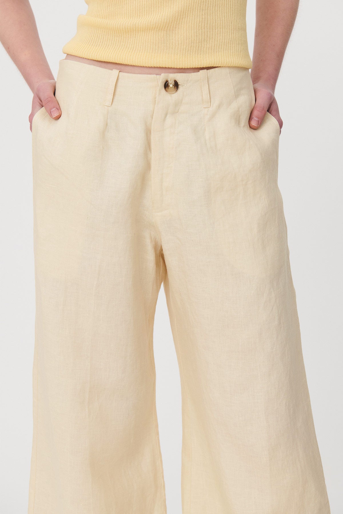 Carlotta Linen Wide Pants