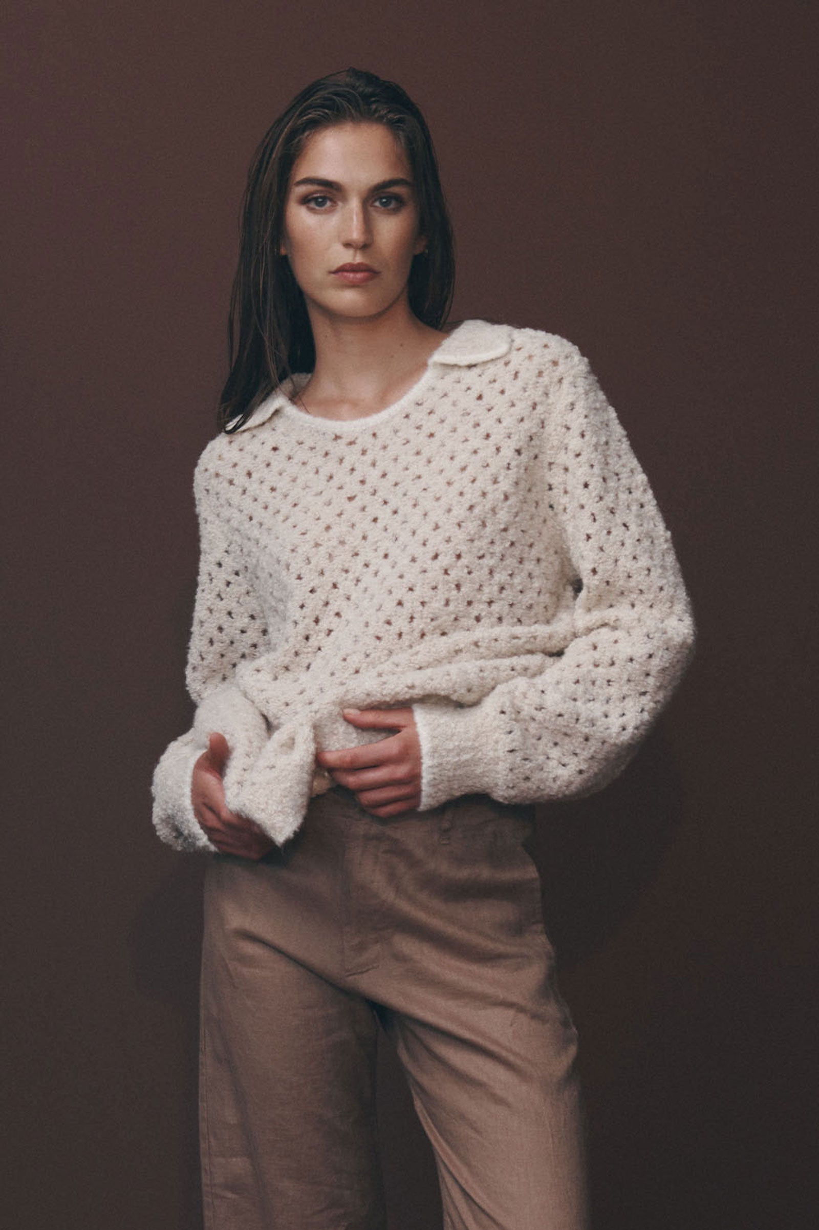 Chanti Boucle Knit Jumper