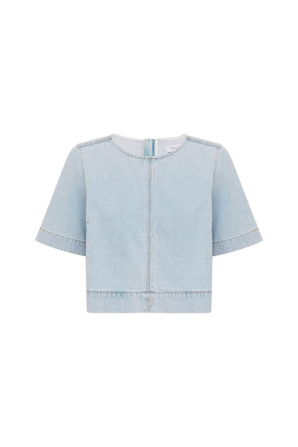 Davie Denim Top