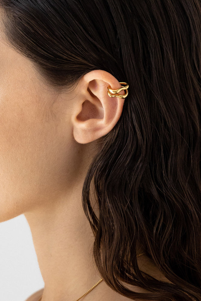 Swirl Ear Cuff Set