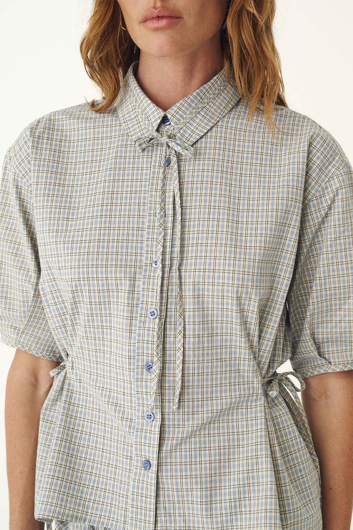 Frankie Tie Short Sleeve Shirt
