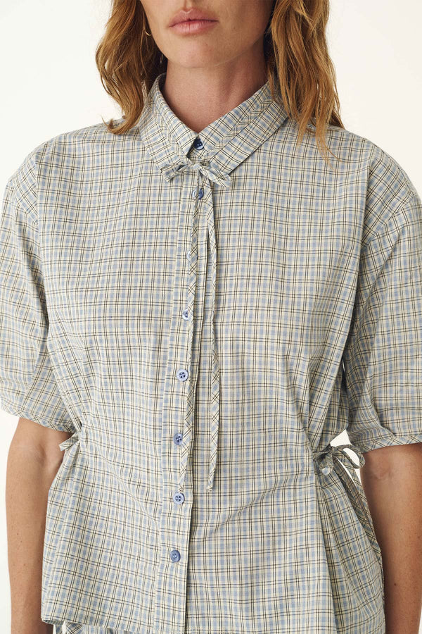 Frankie Tie Short Sleeve Shirt