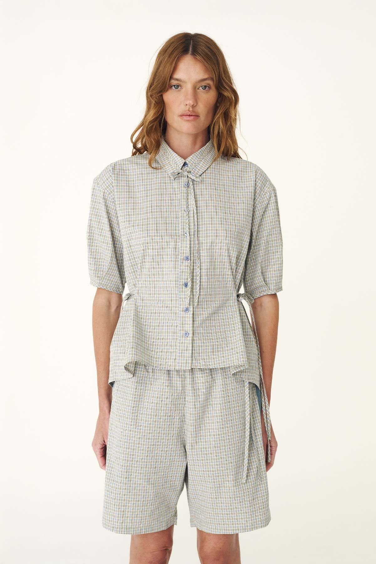 Frankie Tie Short Sleeve Shirt