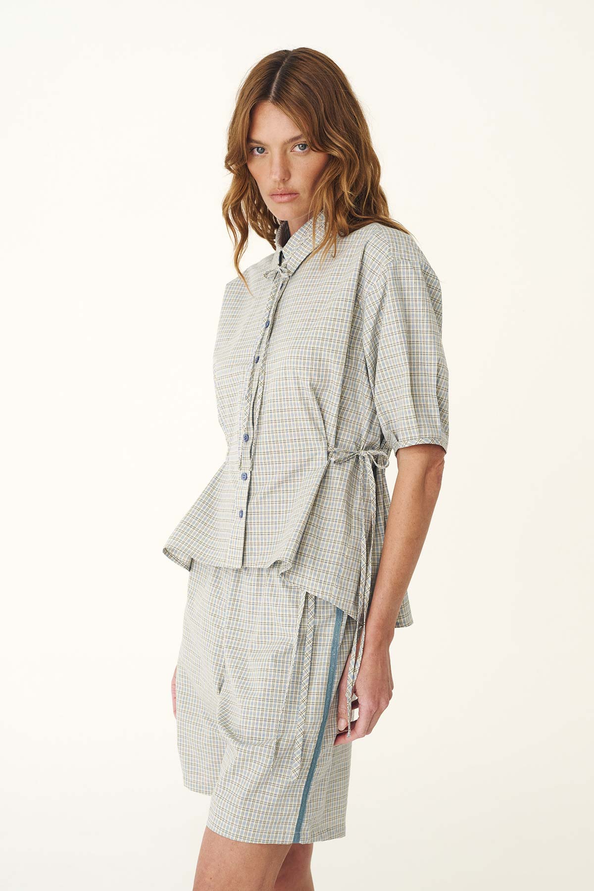 Frankie Tie Short Sleeve Shirt