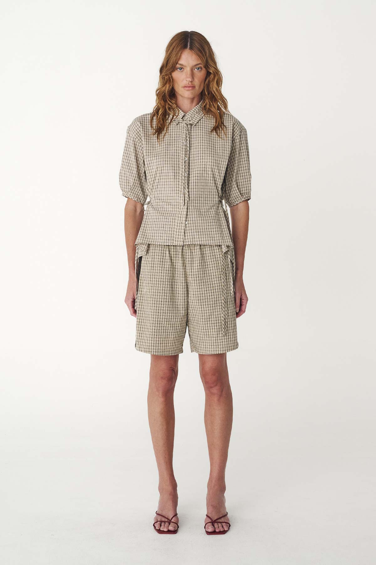 Frankie Tie Short Sleeve Shirt