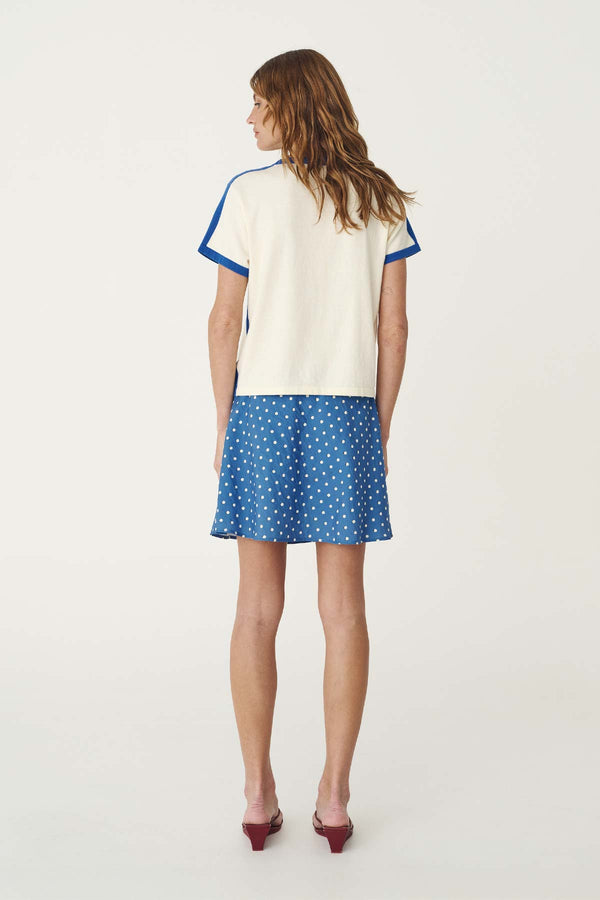 Frannie Silk Mini Skirt