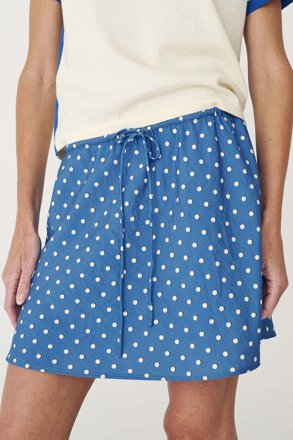 Frannie Silk Mini Skirt