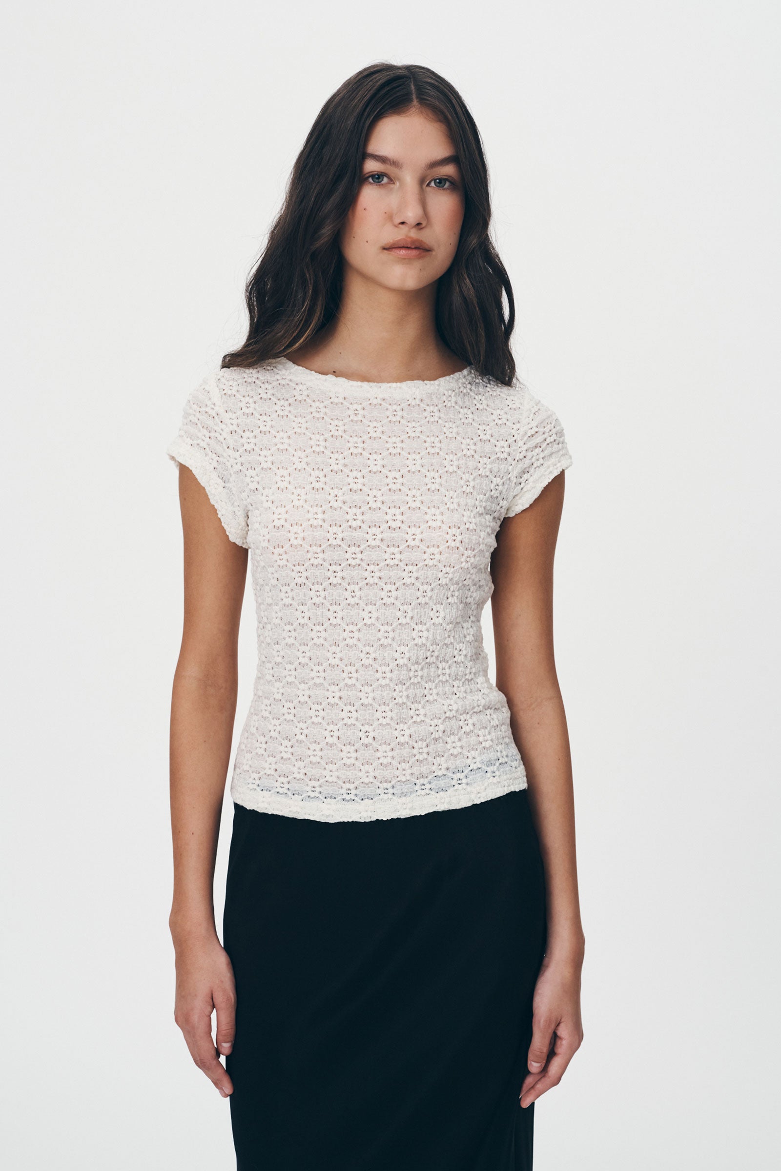 Galo Daisy Lace Tee