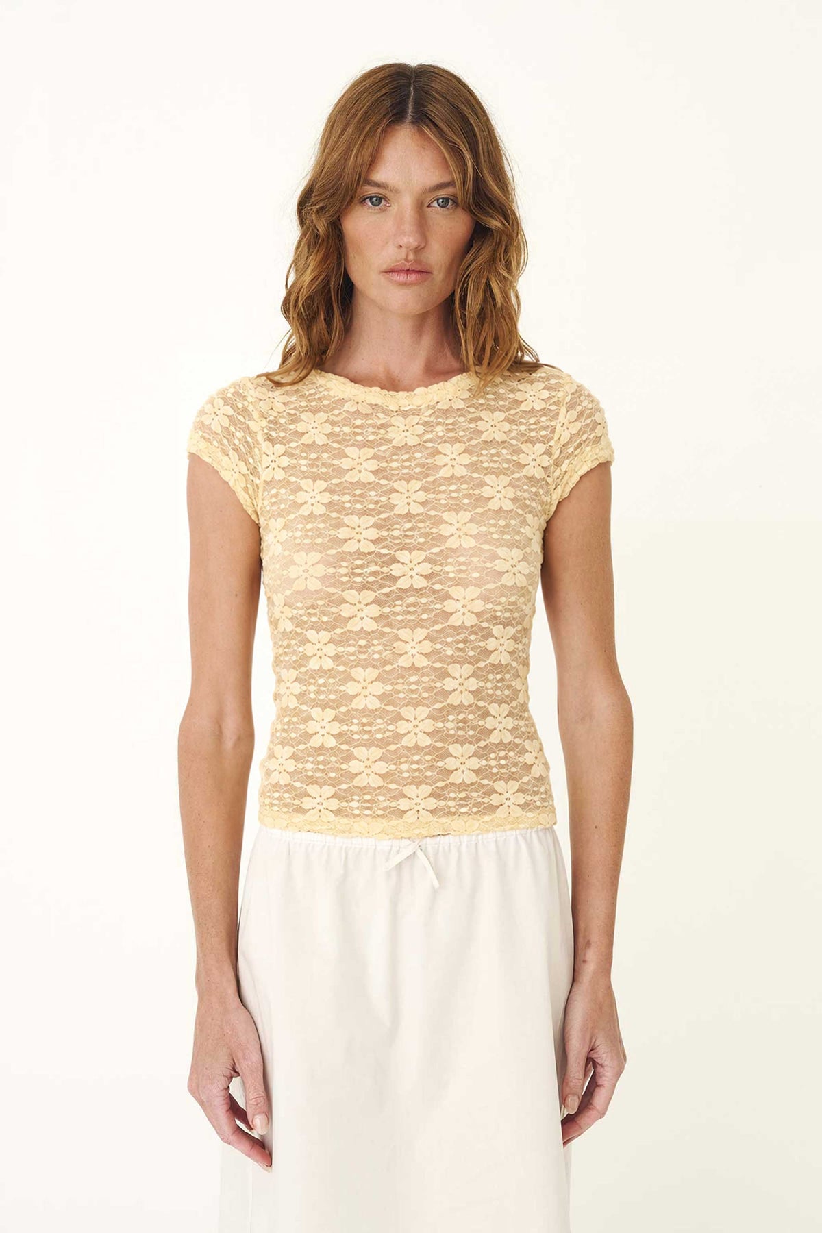 Galo Wildflower Lace Tee