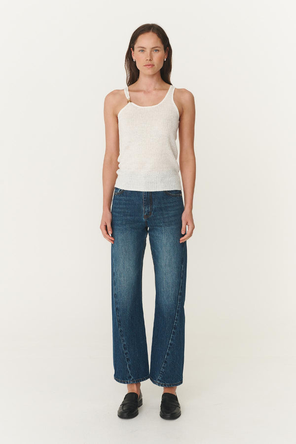 Haven Bead Linen Tank