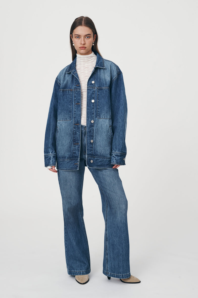 Iko Relaxed Denim Jacket