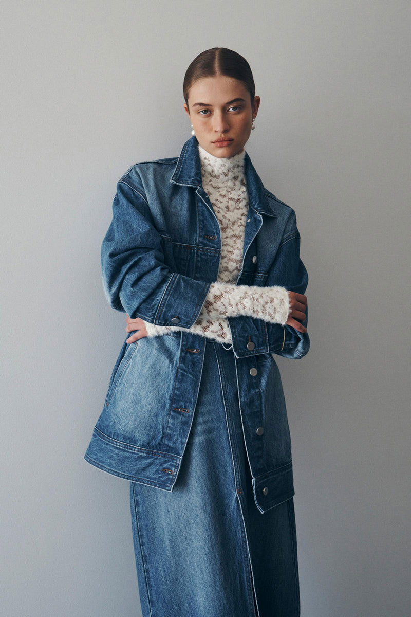 Iko Relaxed Denim Jacket