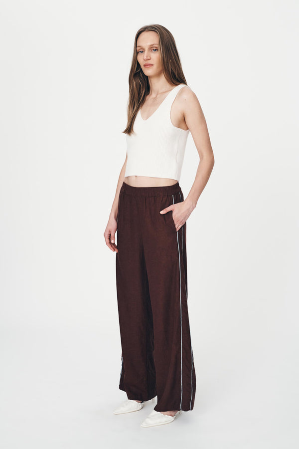 Kaia Linen Straight Pants