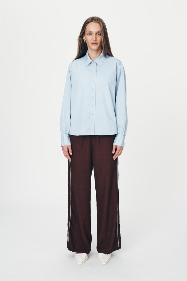 Kaia Linen Straight Pants