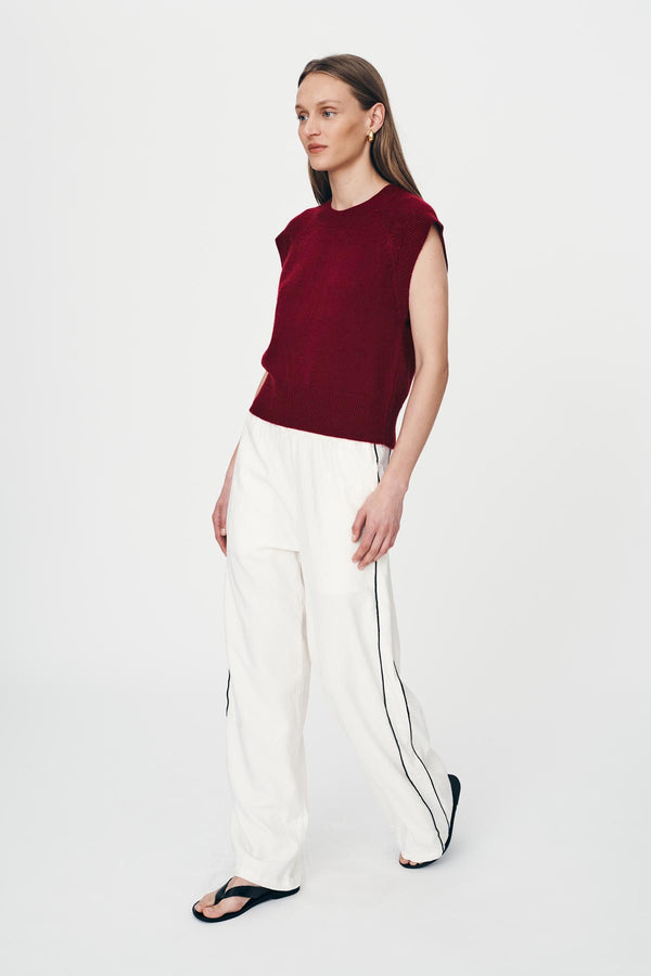 Kaia Linen Straight Pants