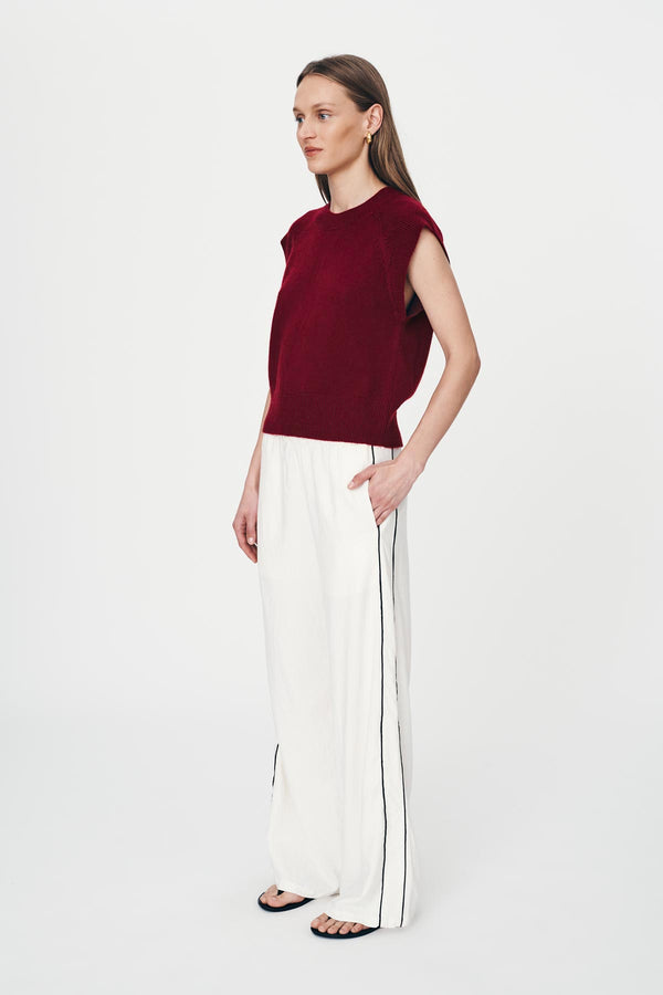 Kaia Linen Straight Pants