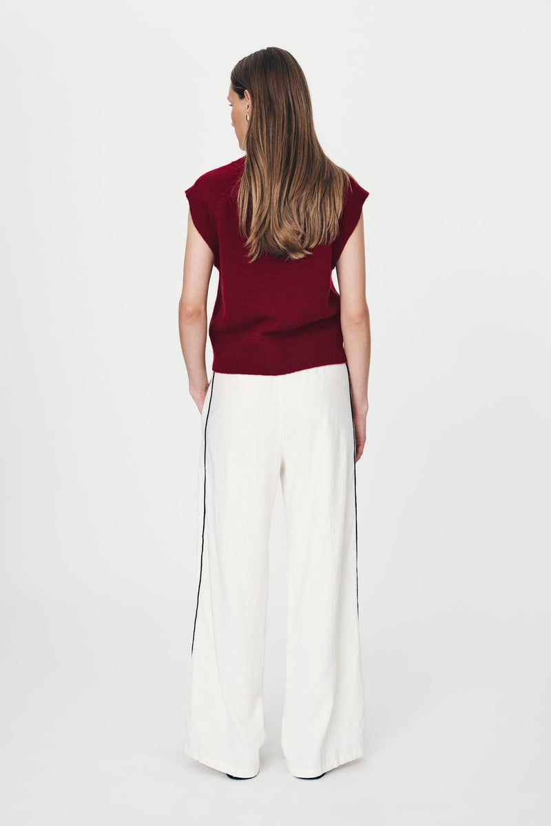 Kaia Linen Straight Pants