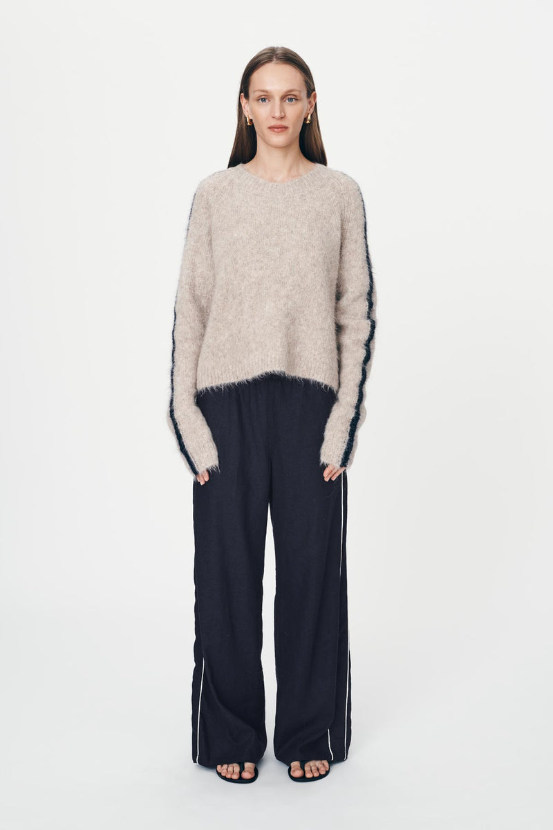 Kaia Linen Straight Pants