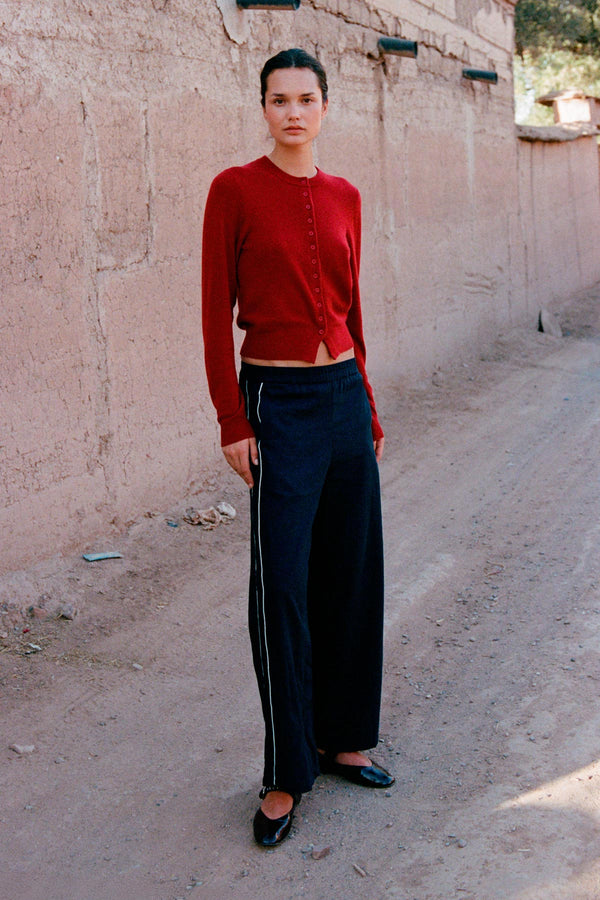 Kaia Linen Straight Pants