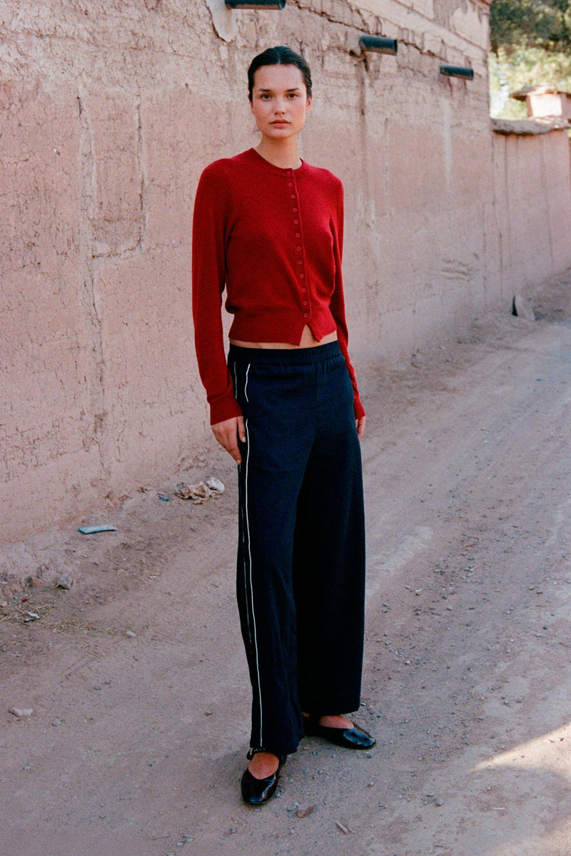 Kaia Linen Straight Pants