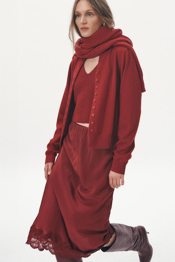 Maeve Merino Knit Cardigan