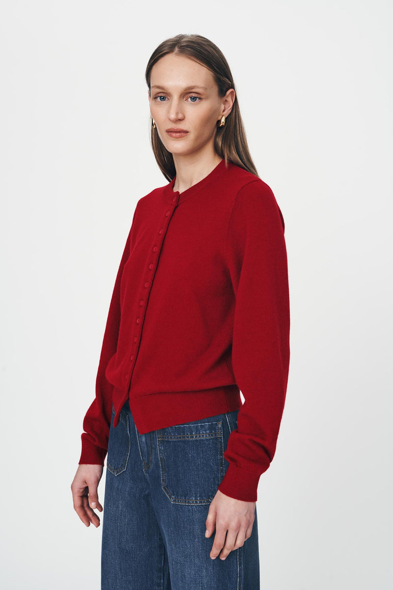 Maeve Merino Knit Cardigan