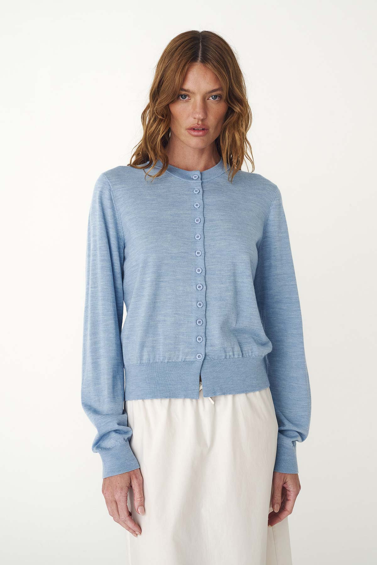 Maeve Merino Spring Cardigan