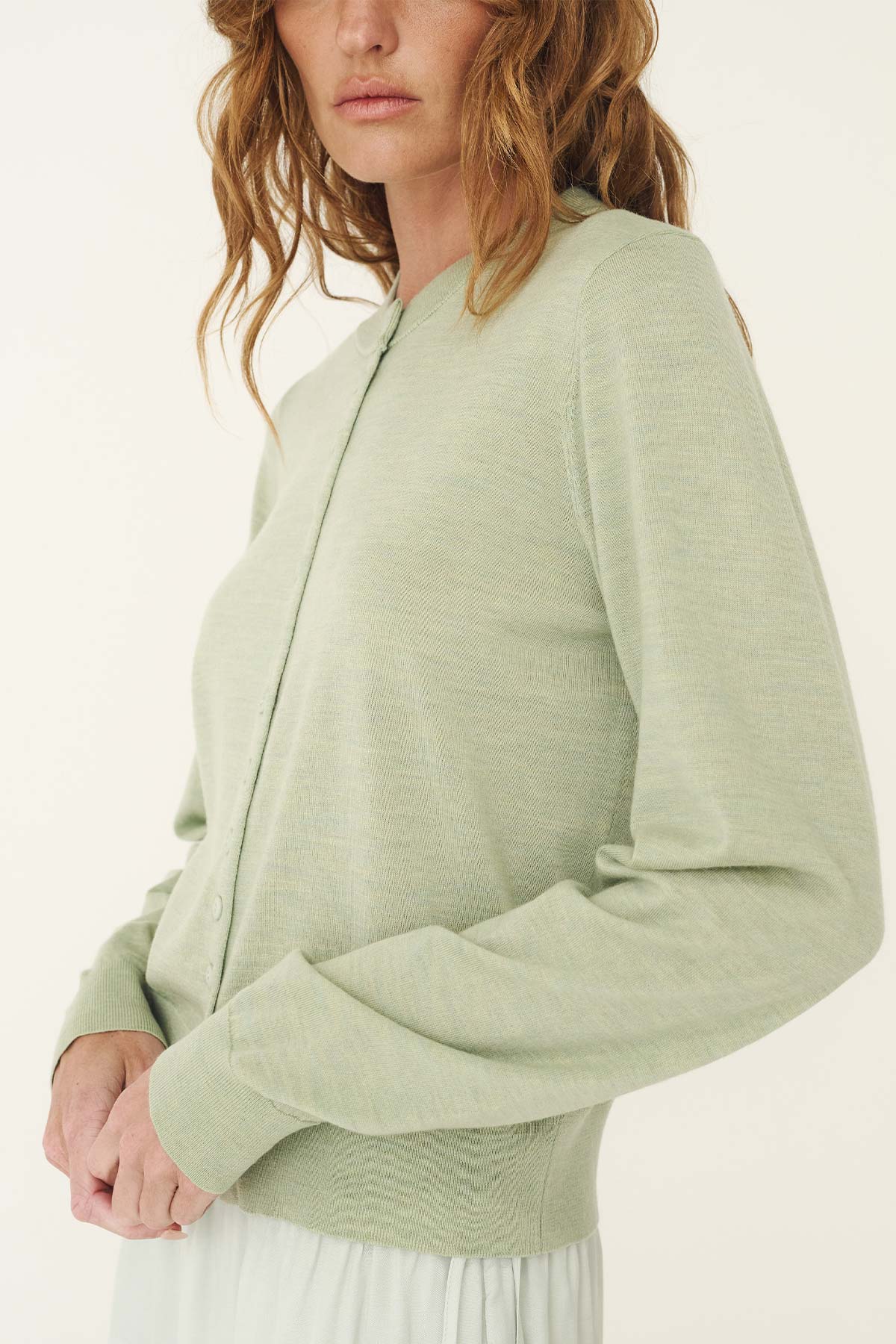 Maeve Merino Spring Cardigan