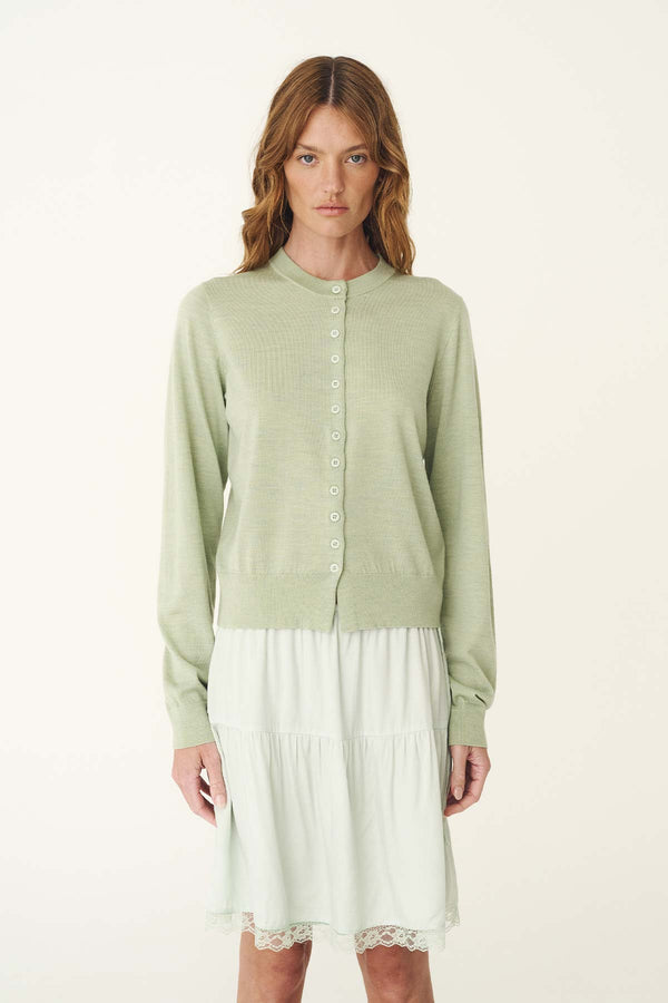 Maeve Merino Spring Cardigan