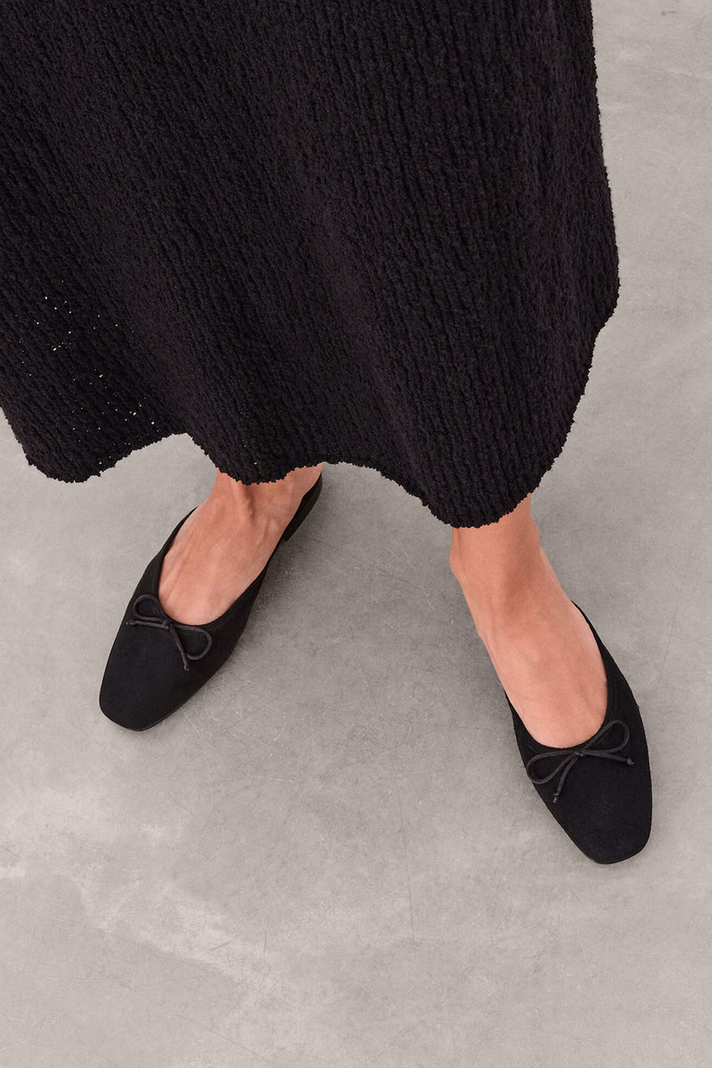 Malva Suede Ballet Mule